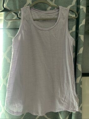 Women's Sleeveless Tank Top in Light Lavender - Everyday Essential